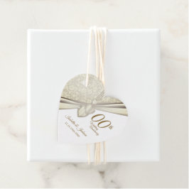 Etiquetas Para Recuerdos Elegante 00° Aniversario Boda