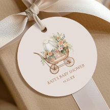 Elegante Baby Shower de portaequipajes para bebés