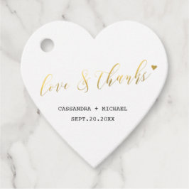 Etiquetas Para Recuerdos Elegante Boda de guiones de moda blanca dorada