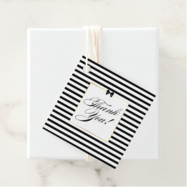 Etiquetas Para Recuerdos Elegante Boda de marco dorado de franja blanca neg