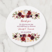 Elegante Boda floral personalizado