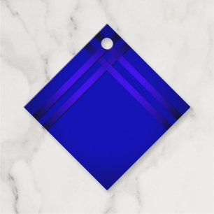 Etiquetas Para Recuerdos Elegante, cinta, azul, cobalto, ultramarina