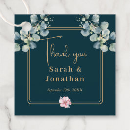 Etiquetas Para Recuerdos Elegante Eucalyptus Greenery Wedding Tags Favor
