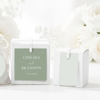 Etiquetas Para Recuerdos Elegante Minimalista Rústica Boda con Letra Script