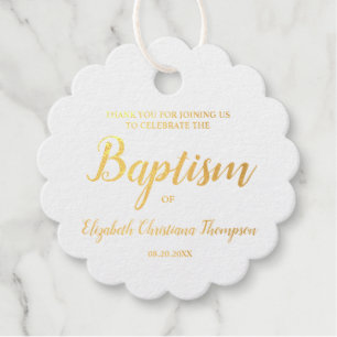 Etiquetas Para Recuerdos Elegante Personalizado Nombre Bebé Baptismo Gracia