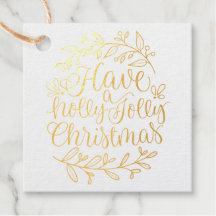 Elegante Tienen Una Caligrafía De Navidades Holly 
