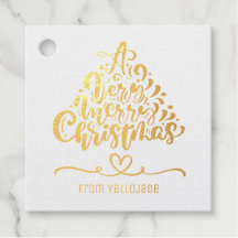 Elegantes Navidades de Personalizable saludo de te