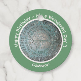 Etiquetas Para Recuerdos Elementos Fiestas de referencia de la montaña de S