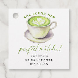 Etiquetas Para Recuerdos Ella encontró su desayuno de boda de matcha perfec