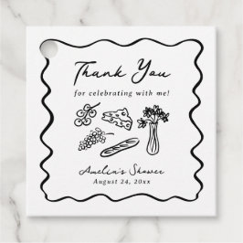 Etiquetas Para Recuerdos Ella está fuera del mercado audaz y caprichosa dib