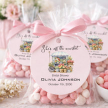 Ella está fuera del mercado Rosa Floral Ducha Nupc