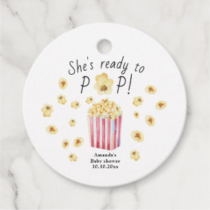 Etiquetas Para Recuerdos Ella está lista para usar la Baby Shower de palomi