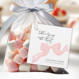 Etiquetas Para Recuerdos Ella Ha Anudado La Cinta Arco Despedida de Soltera