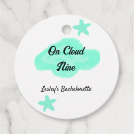 Etiquetas Para Recuerdos En la nube nueve nubes verdes pastel estrella desp