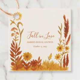 Etiquetas Para Recuerdos "Enamorarse" Riego de Boda Acuarela Floral