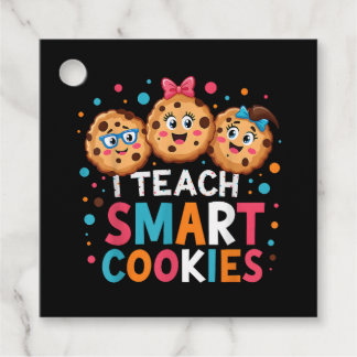 Etiquetas Para Recuerdos Enseño a Galletas Inteligentes Maestra de Regreso 