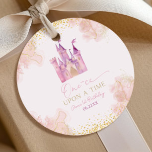 Etiquetas Para Recuerdos Érase Una Vez Princesa Fiesta de Cumpleaños 1