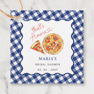 Etiquetas Para Recuerdos Eso es más, Fiesta de pizza italiana ducha de novi