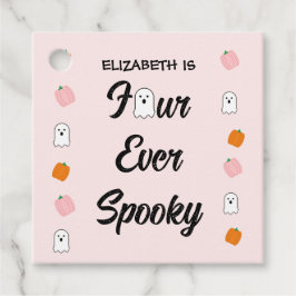 Etiquetas Para Recuerdos Espeluznante 4º cumpleaños