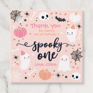 Etiquetas Para Recuerdos Espeluznante Fantasma De Halloween 1er Día Decorac