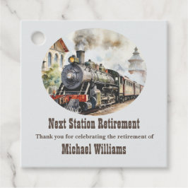 Etiquetas Para Recuerdos Estación siguiente de tren de partido de viajes de