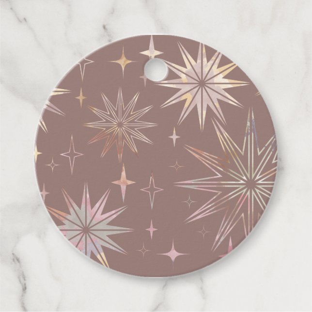 Etiquetas Para Recuerdos Estallido estelar (Anverso)