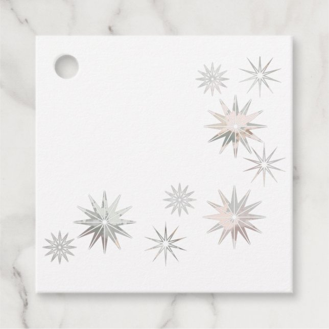 Etiquetas Para Recuerdos Estallido estelar (Anverso)