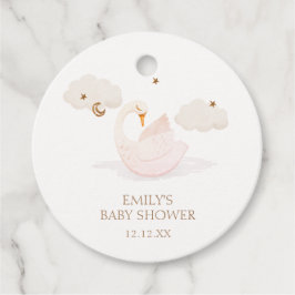 Etiquetas Para Recuerdos Estrella de la luna del cisne de la princesa simpl