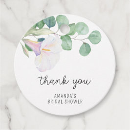 Etiquetas Para Recuerdos Eucalipto - cala - agradecimiento por ducha de nov