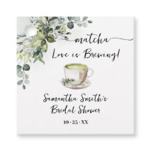 Eucalyptus Matcha Love is Brewing Tea Shower