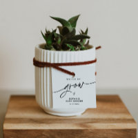 EVERLEIGH Watch Me Grove Plant Favor Tag