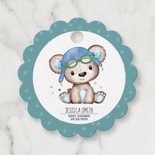 Etiquetas Para Recuerdos Experto en acuarela sensacional Teddy Bear