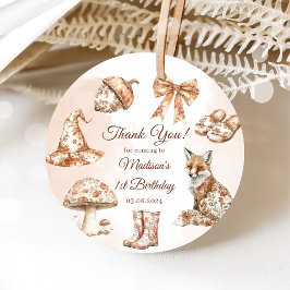 Etiquetas Para Recuerdos Fall Toile De Jouy Woodland Theme Party