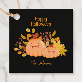 Etiquetas Para Recuerdos Familia personalizado Feliz Halloween