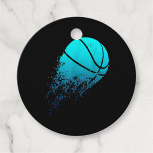 Etiquetas Para Recuerdos Fanático de baloncesto Baller Deportes