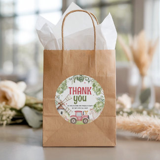 Etiquetas Para Recuerdos Farm Animals Birthday Favor Tags