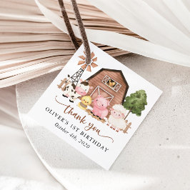 Etiquetas Para Recuerdos Farm Animals, Cute Animals, Barn, First Birthday