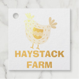 Etiquetas Para Recuerdos Farm Name Personalized egg