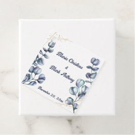 Etiquetas Para Recuerdos Favor de Boda Armonía de Flores Silvestres