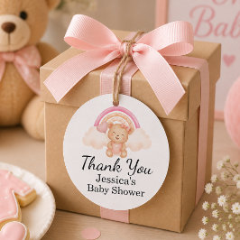Etiquetas Para Recuerdos Favor de lluvia de colores en acuarela para baby s