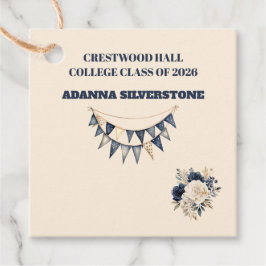 Etiquetas Para Recuerdos Favor Tags-Editable Grad Keepsakes Favor Tags