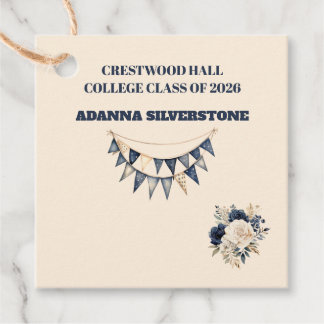 Etiquetas Para Recuerdos Favor Tags-Editable Grad Keepsakes Favor Tags