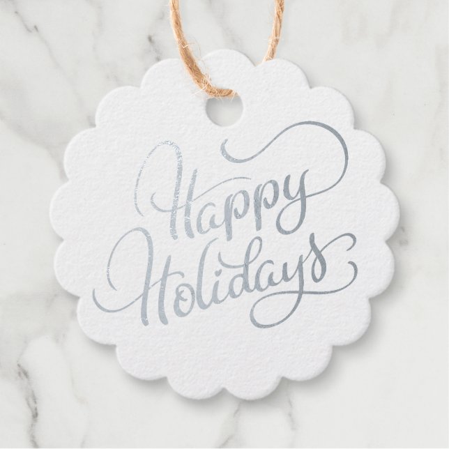 Etiquetas Para Recuerdos Felices Fiestas (Anverso)