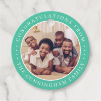 Felicitaciones Classic Simple Family Photo