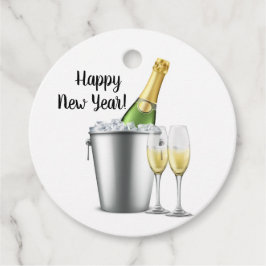 Etiquetas Para Recuerdos Feliz Año Nuevo Personalizado