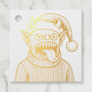Etiquetas Para Recuerdos Feliz Creepmas Navidades Monstruosas