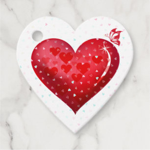 Etiquetas Para Recuerdos Feliz Día de San Valentín