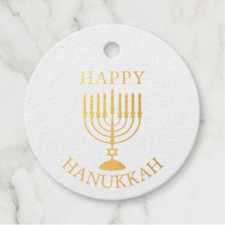 Etiquetas Para Recuerdos Feliz Hanukkah