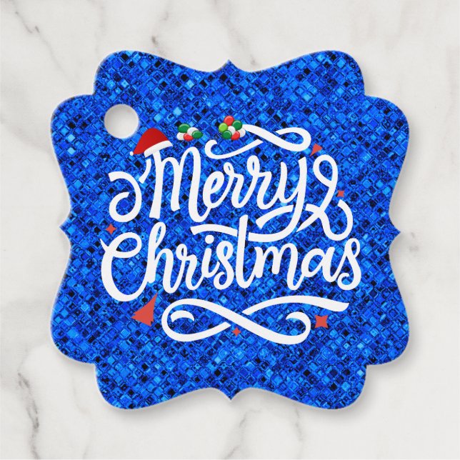 Etiquetas Para Recuerdos Feliz Navidad-61039 (Anverso)