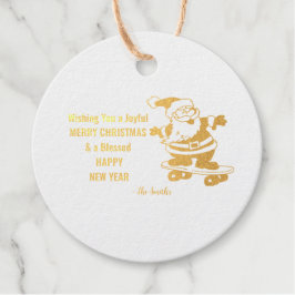 Etiquetas Para Recuerdos Feliz Navidad Feliz regalo de Año Nuevo